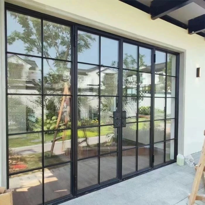 Ultra Slim Aluminium French Doors factory